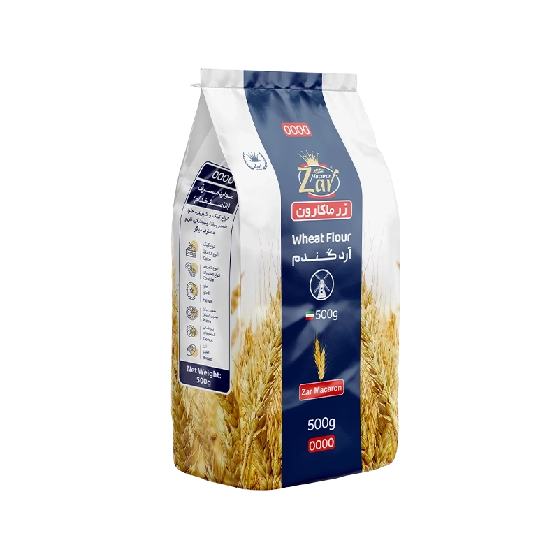 flour 500 1 آرد گندم (نول) ۵۰۰ گرمی زرماکارون